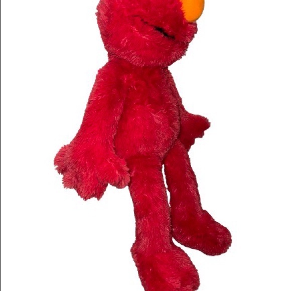 KAWS Uniqlo Sesame Street ELMO Plush Doll Dead Stock Limited Edition NWT - Picture 4 of 6